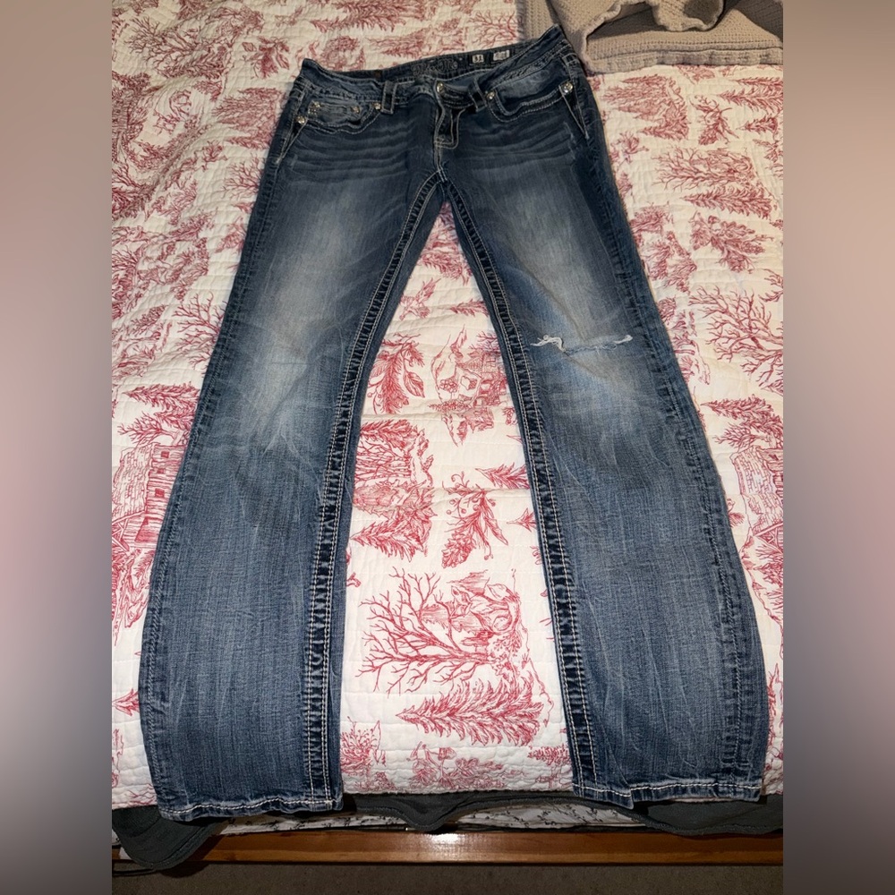 Miss Me Mid Rise Embellished Skinny Jeans - Picture 8 of 8